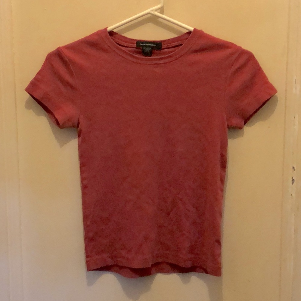 Club Monaco Red T-Shirt